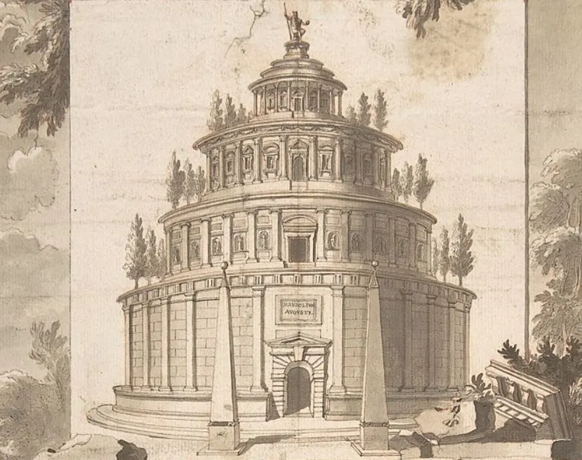 Mausoleum of Augustus model