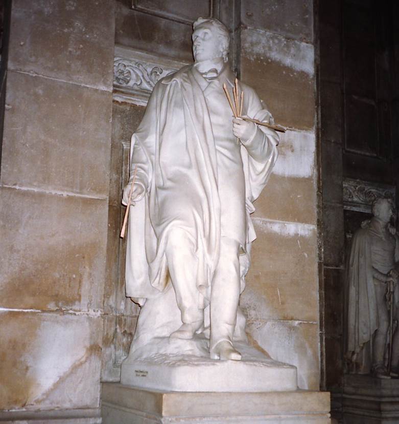 Memorial statue of JMW Turner