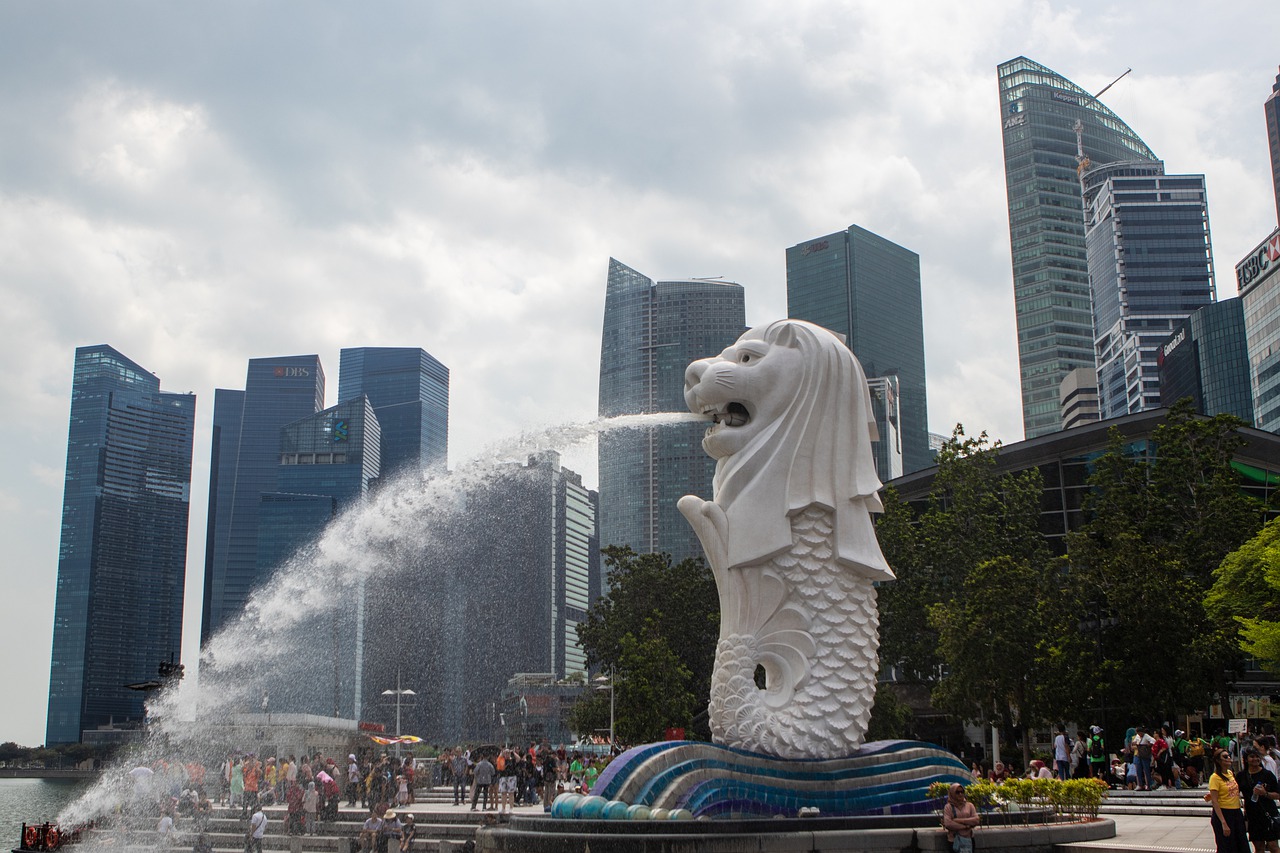 Merlion sideview