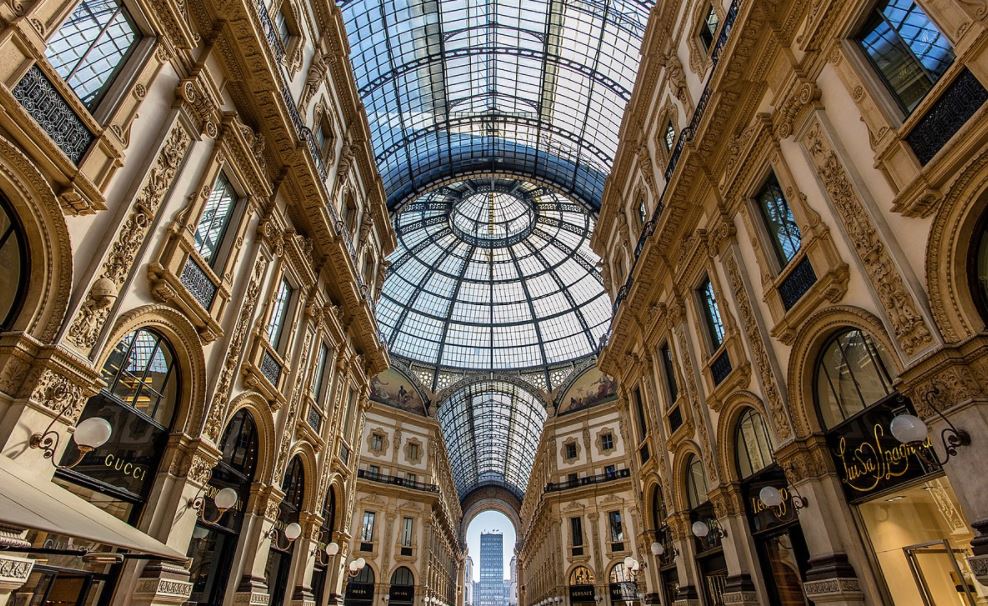 Milan Galleria corridor and dome