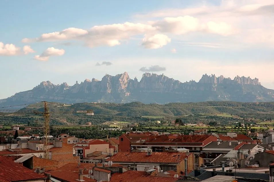 Montserrat mountain peaks