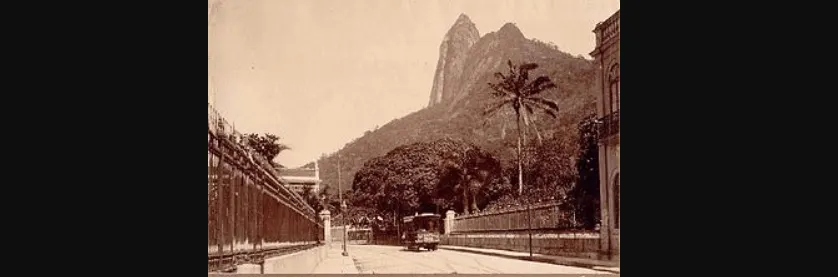 Mount Corcovado in the 19th century
