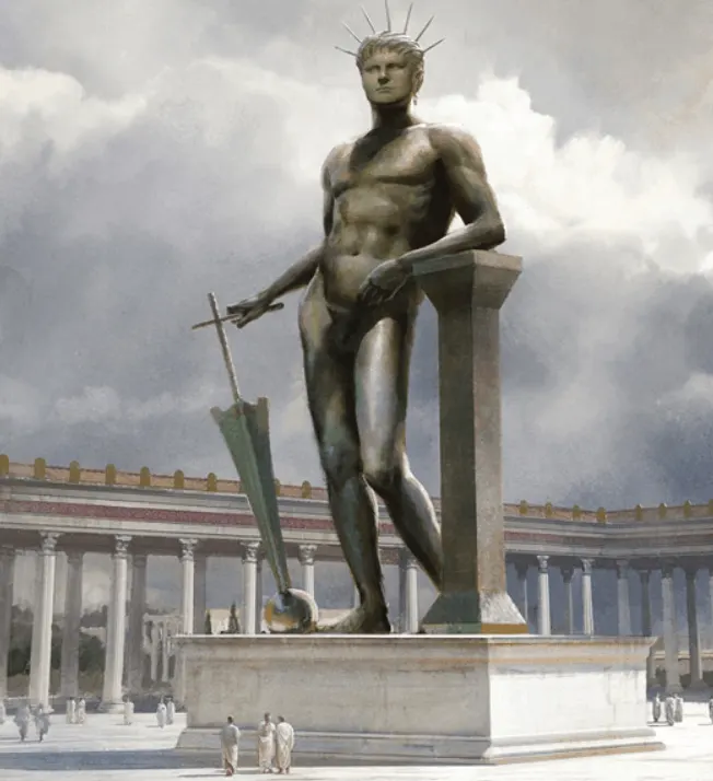 Original statue of Nero