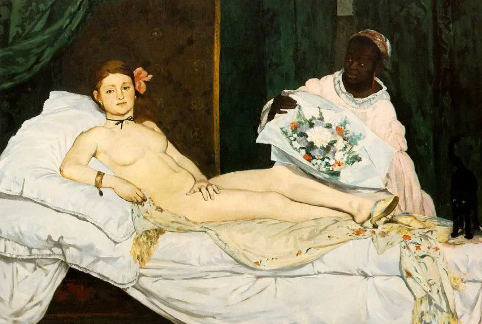 Olympia by Edouard Manet