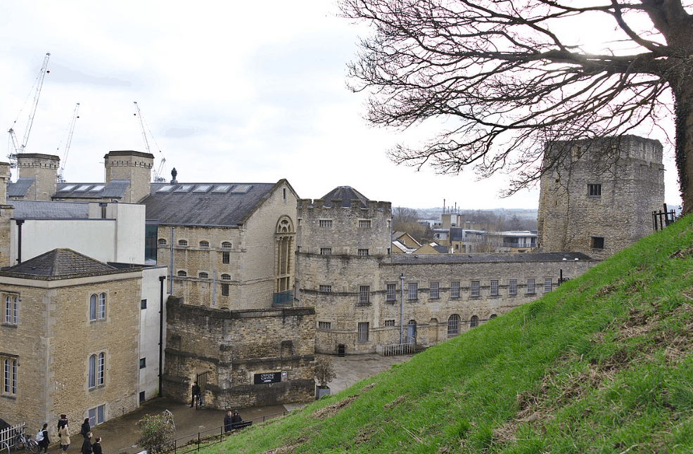 Oxford Castle walls
