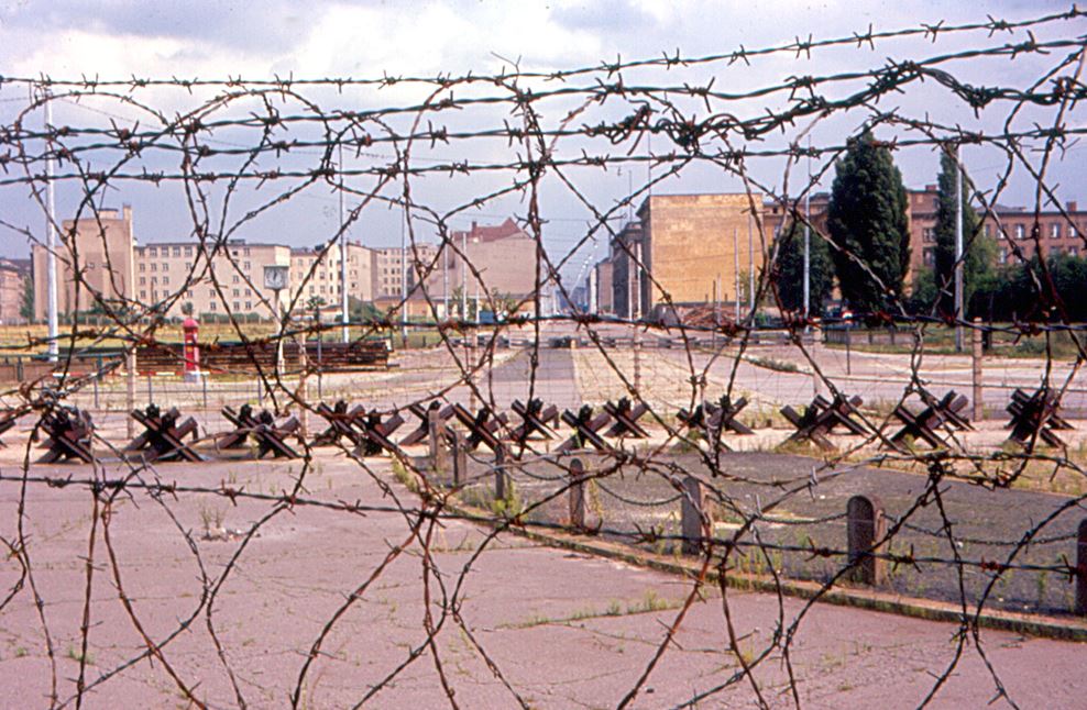 Potsdamer platz during cold war