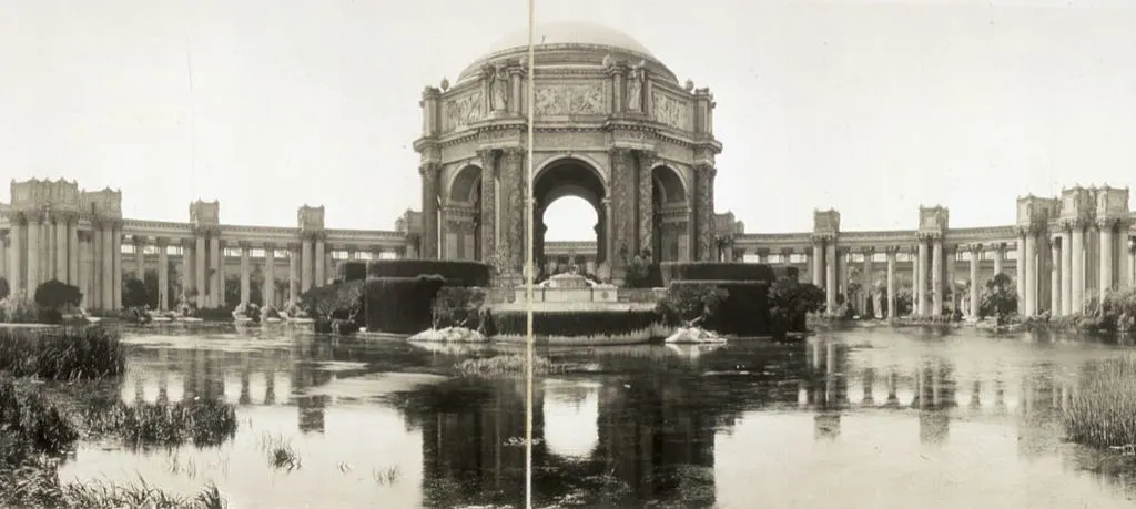 Palace of fine arts in 1919