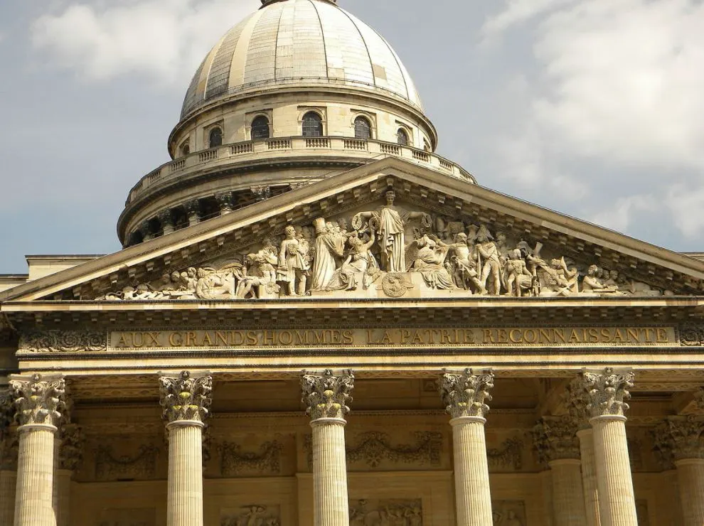 Pantheon paris pediment