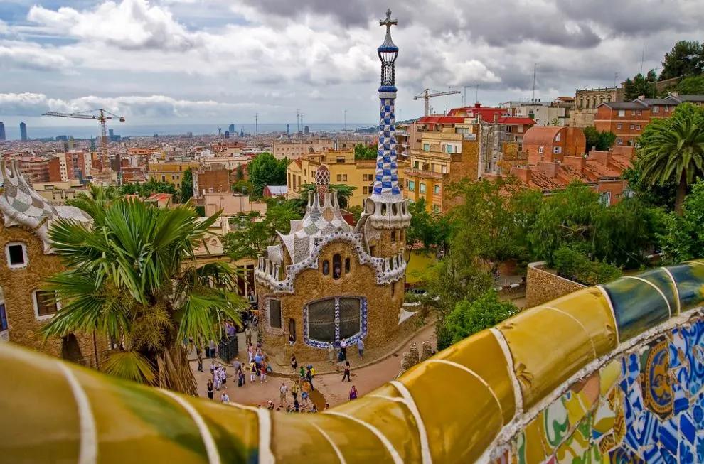 Top 10 Wonderful Park Güell Facts 1 Park Guell amazing view