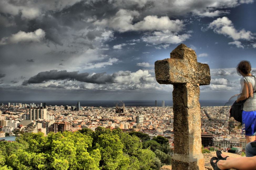 Park Guell crosses