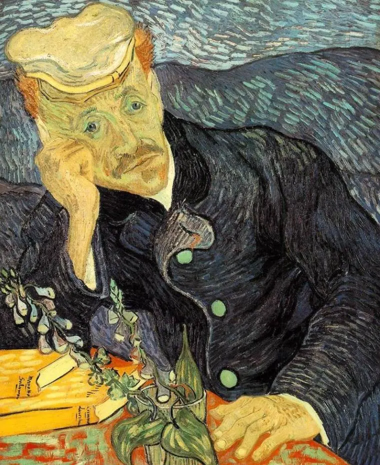 Portrait of Dr. Gachet by Vincent van Gogh - Top 10 Facts 1 Portrait of dr gachet vincent van gogh