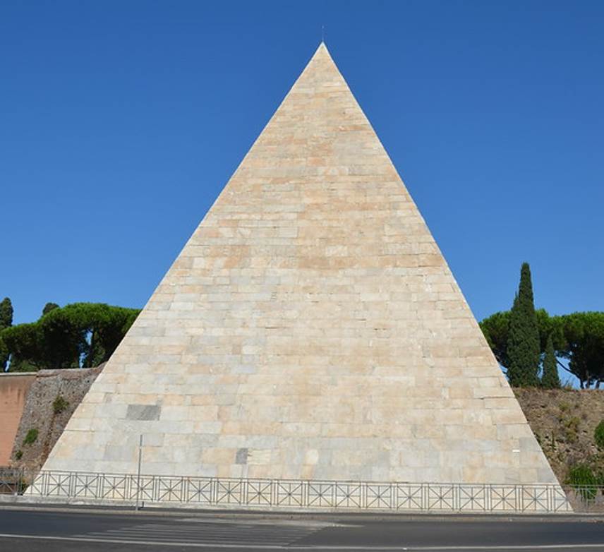 Pyramid of Cestius facts