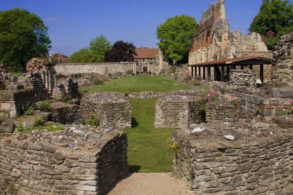 RUins of 6th century St Augustine Abbey
