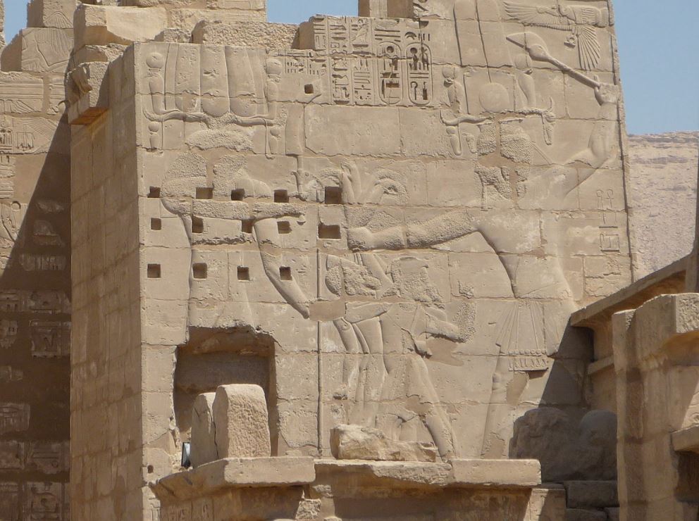 Ramesses III relief medinet habu sea peoples