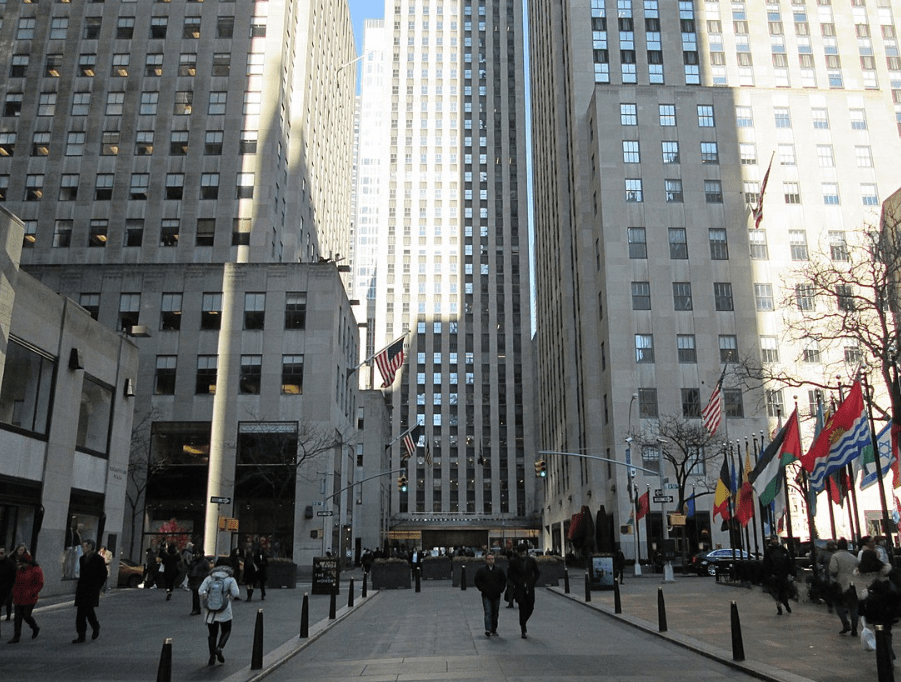 Rockefeller plaza