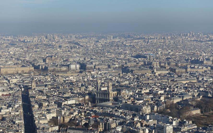 Saint Sulpice Aerial view
