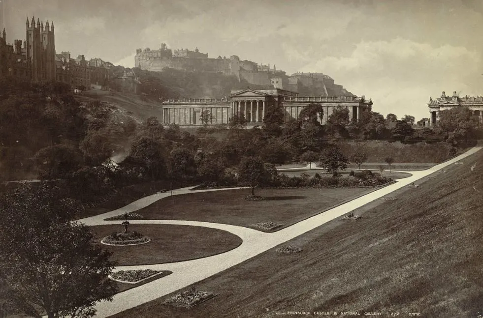 Scottish National Gallery in 1865