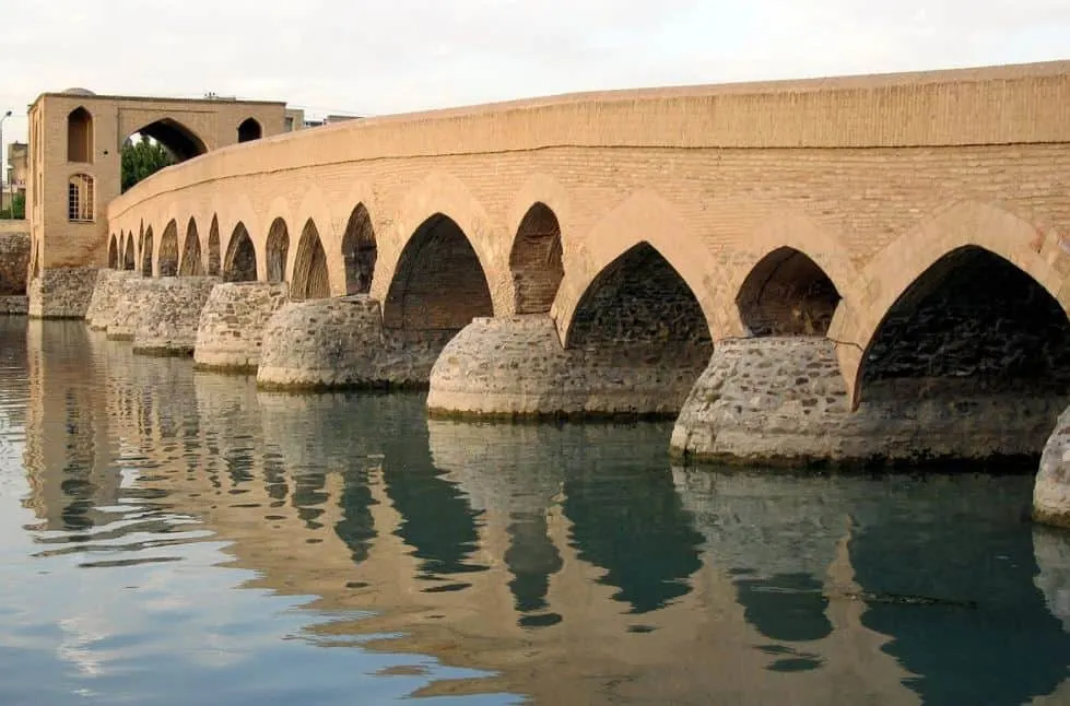 Shahrestan Bridge in istfahan