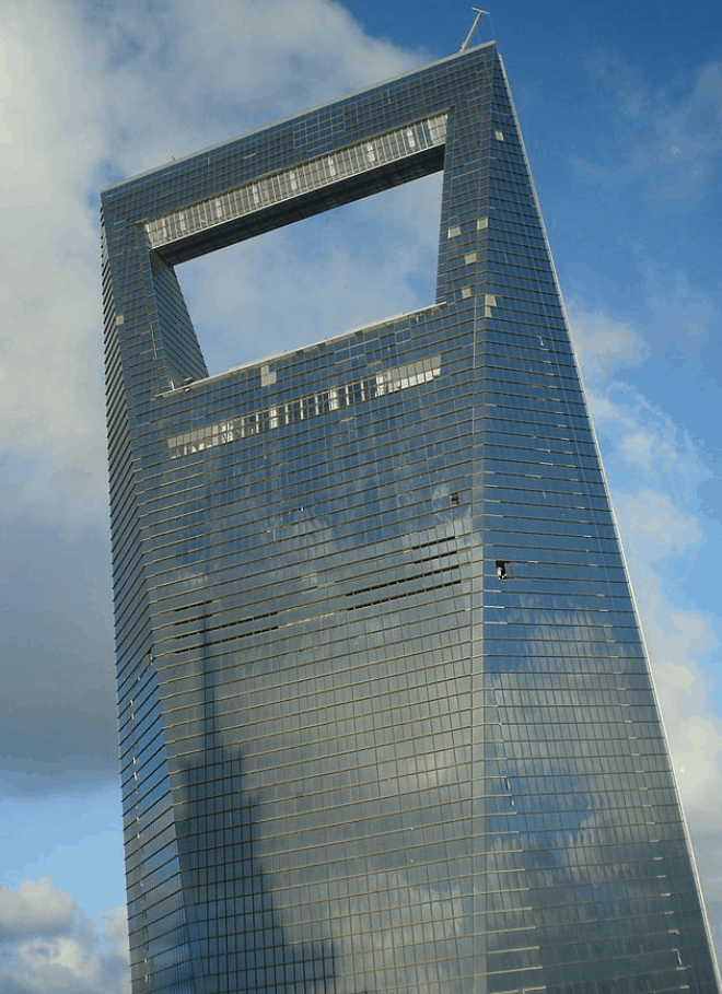 The Shanghai World Financial Center Aperture
