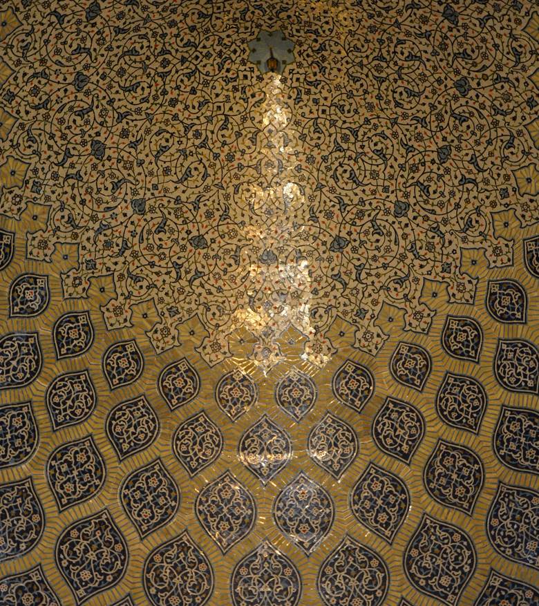 Sheikh Lotfollah Mosque peacock