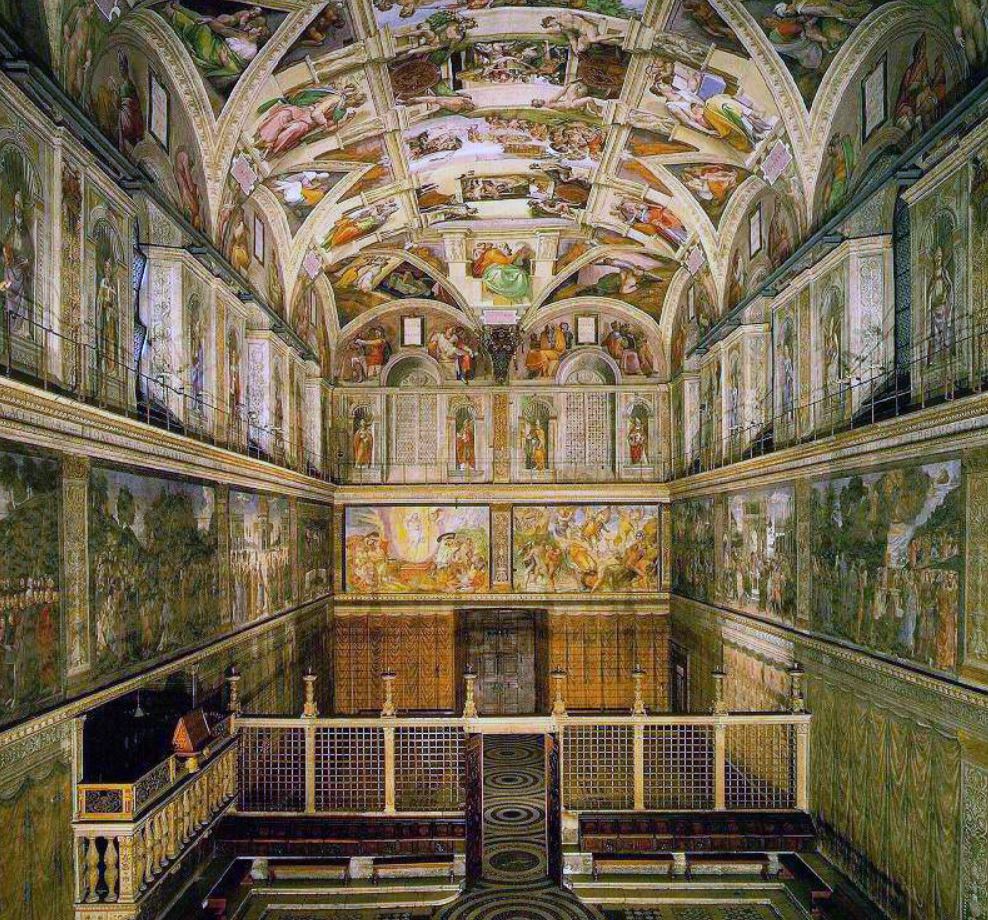 Sistine Chapel full view