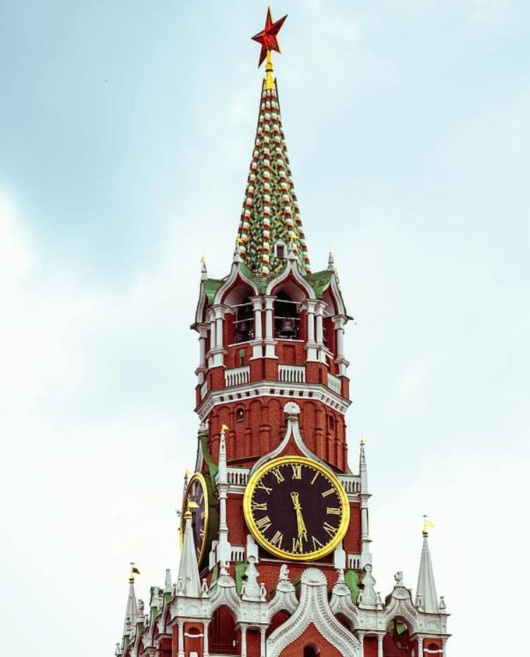 Spasskaya Tower upper section
