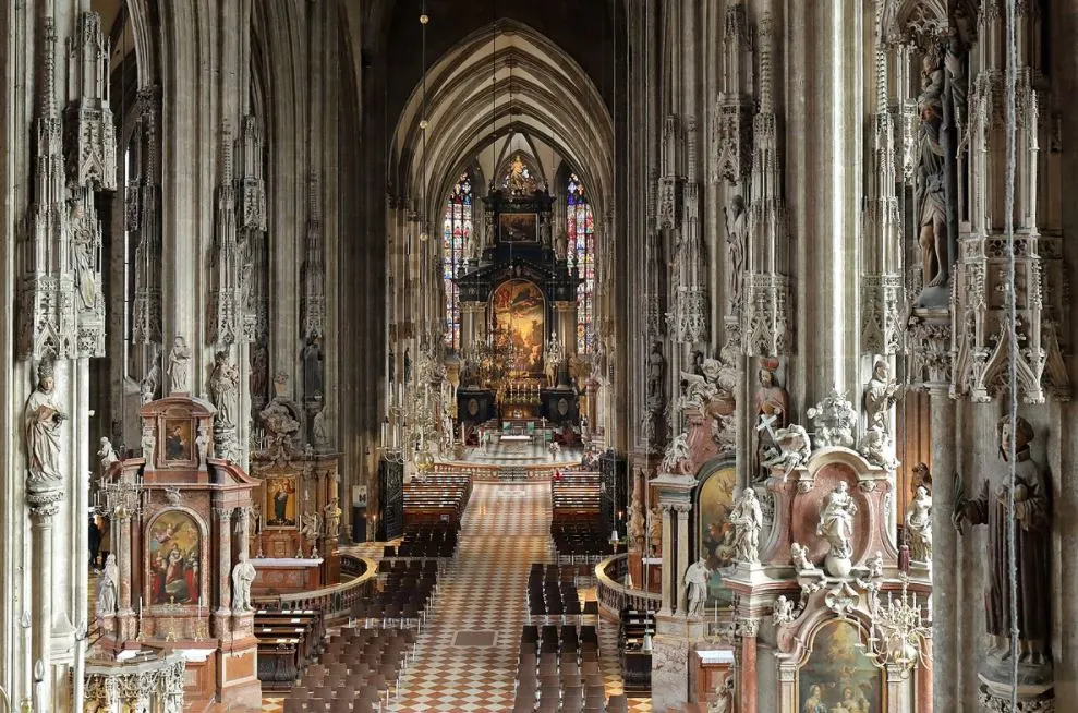 St stephens cathedral interior