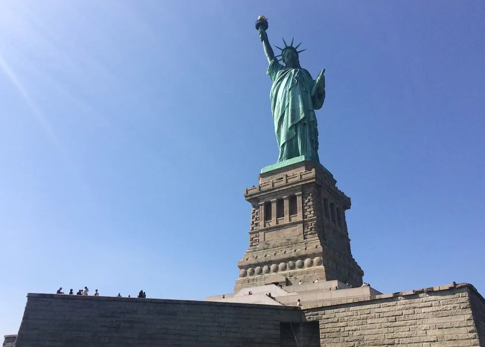 Statue of Liberty pedestal