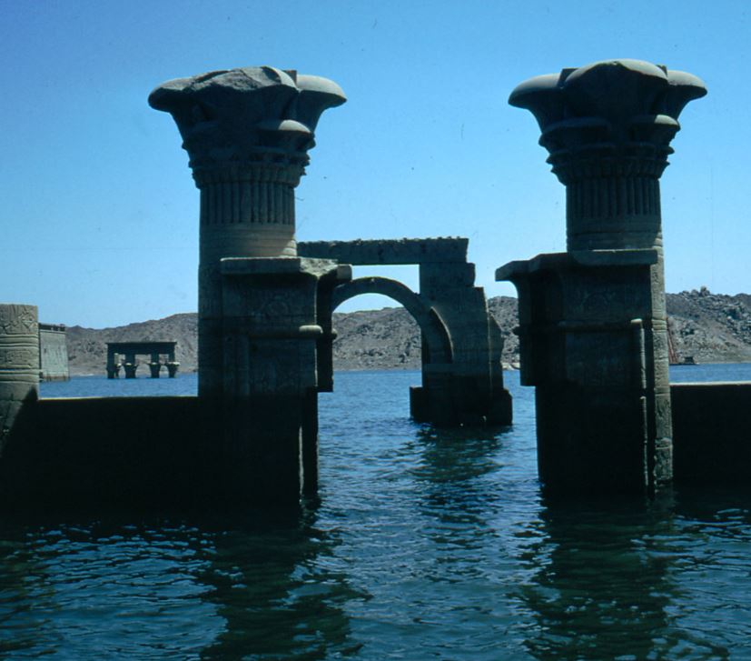 Temple of Isis in 1969