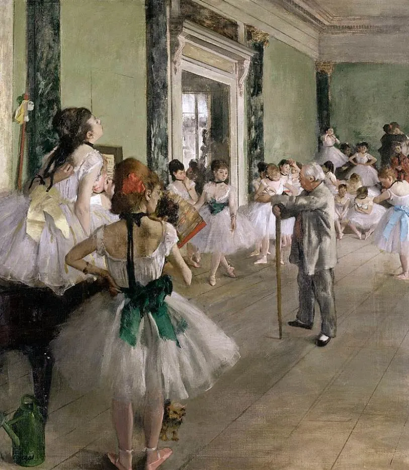 The Ballet Class degas