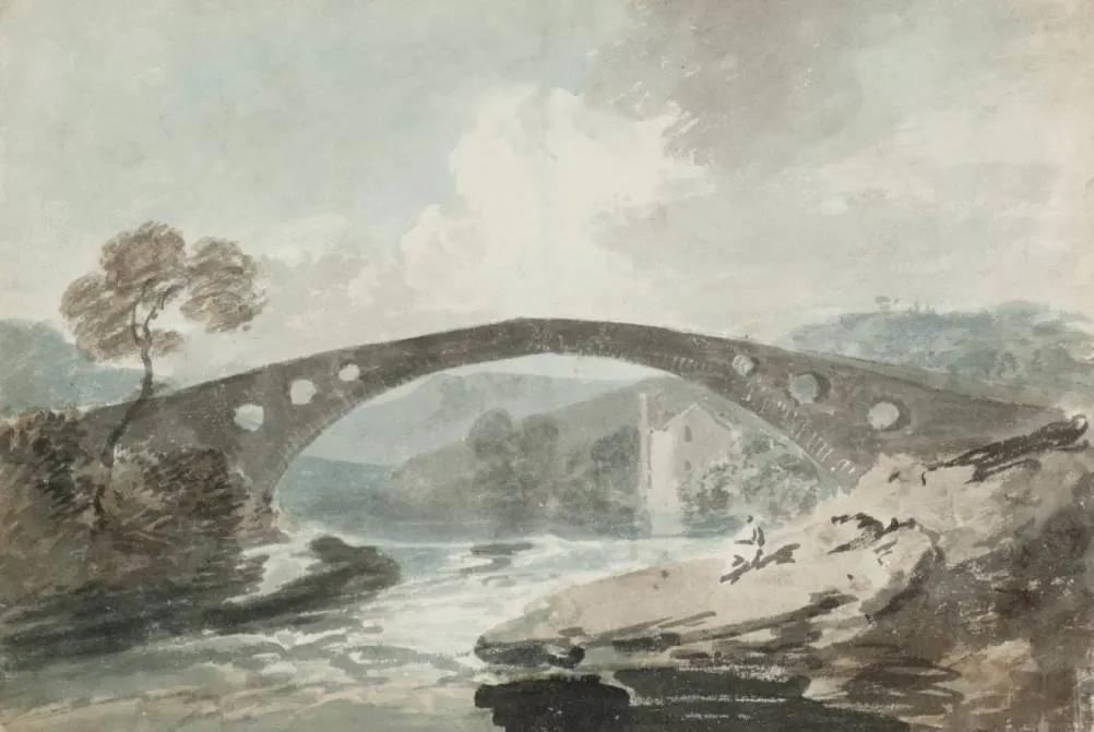 The Bridge at Pontypridd by J.M.W. Turner