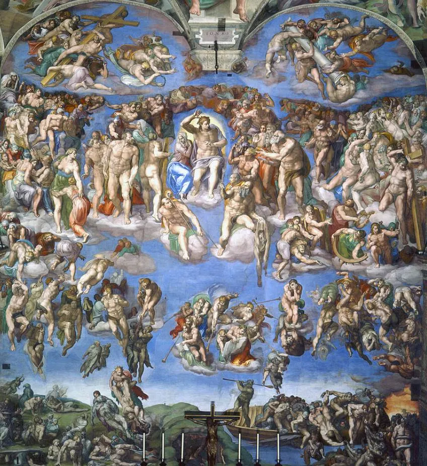 The Last Judgement Michelangelo