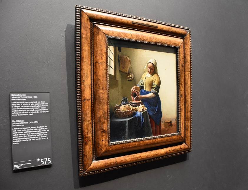 The Milkmaid at the Rijksmuseum