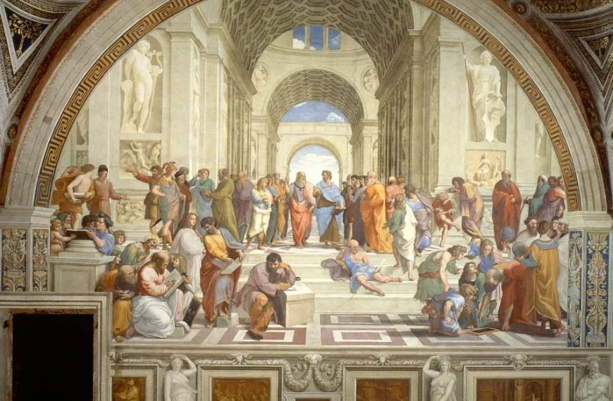 The School of Athens by Raphael Vatican Museums