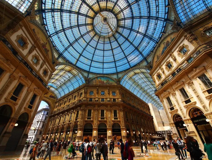 The amazing Galleria in Milan