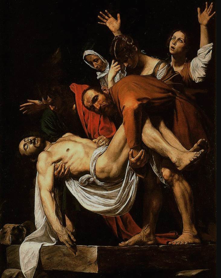 The entombment of Christ caravaggio