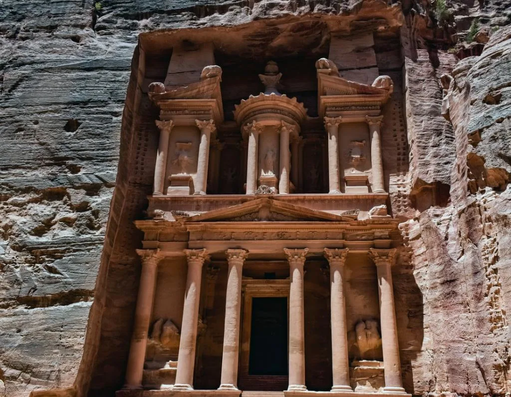 The Khazneh in Petra