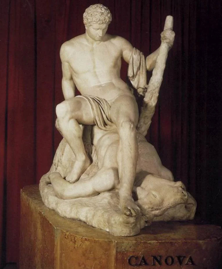 Theseus and the Minotaur by Antonio Canova - Top 8 Facts 1 Theseus and the Minotaur Canova