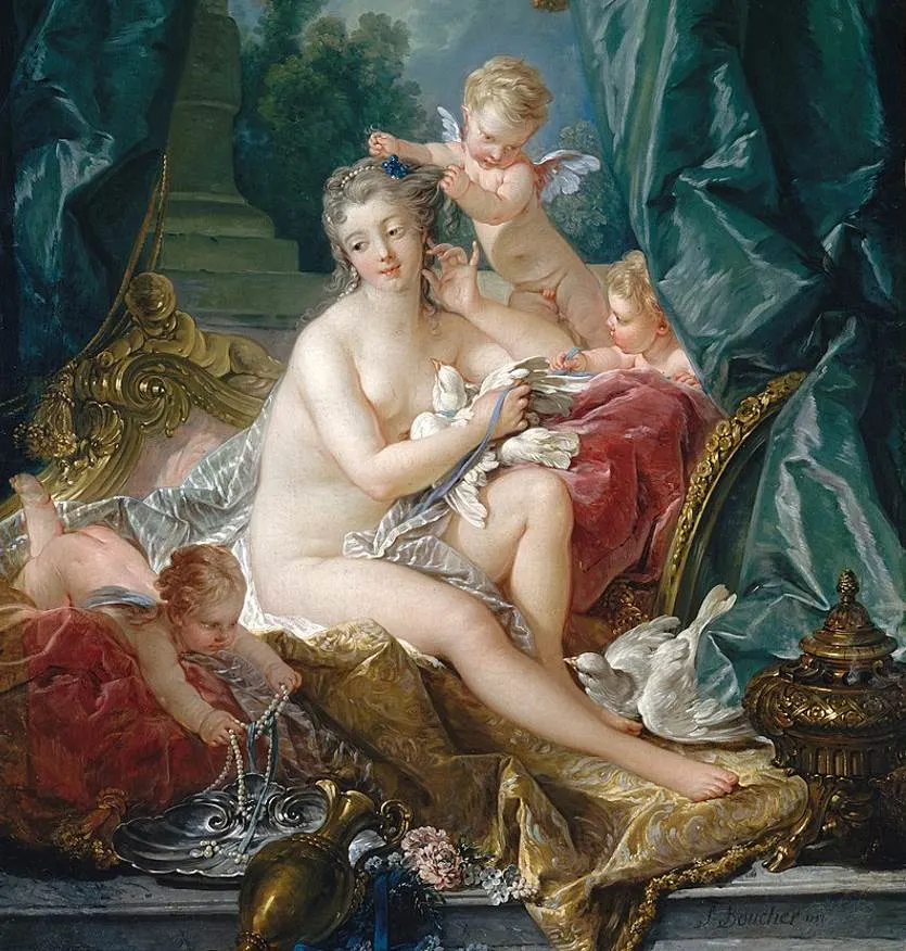 Toilette of Venus by Boucher