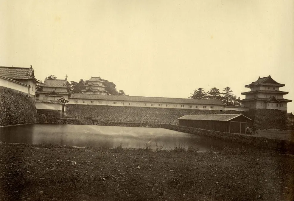 Tokyo Imperial palace buildings 1870s