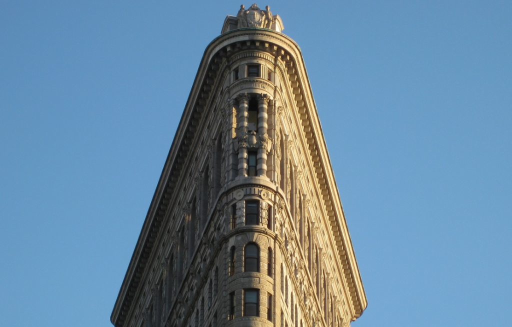 Top of flatiron building