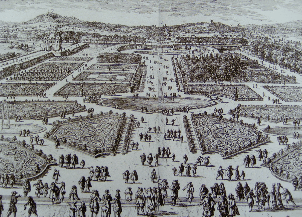 The Tuileries Garden in the 1660s