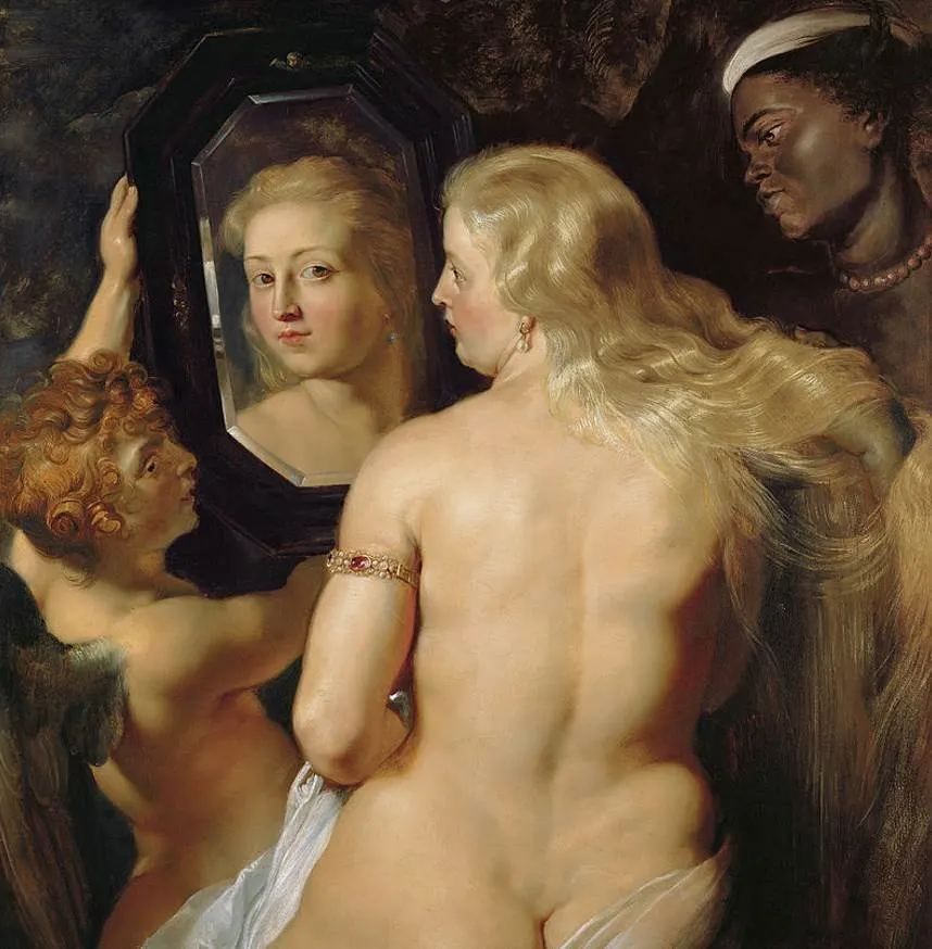 Venus at a mirror by Peter Paul Rubens