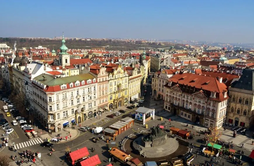 View from Old Town Hall Tower