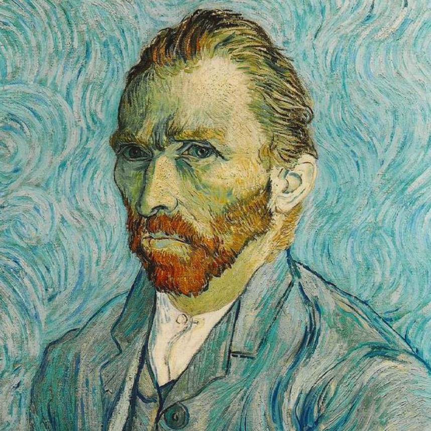 famous Dutch artists Vincent van Gogh self portrait