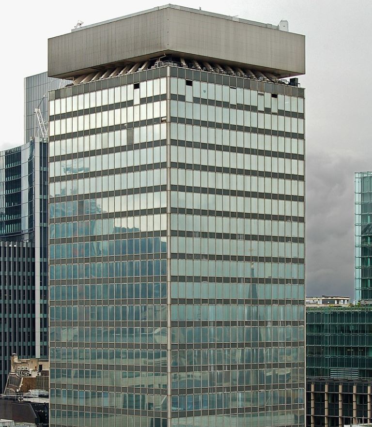 Walkie-talkie building previous structure