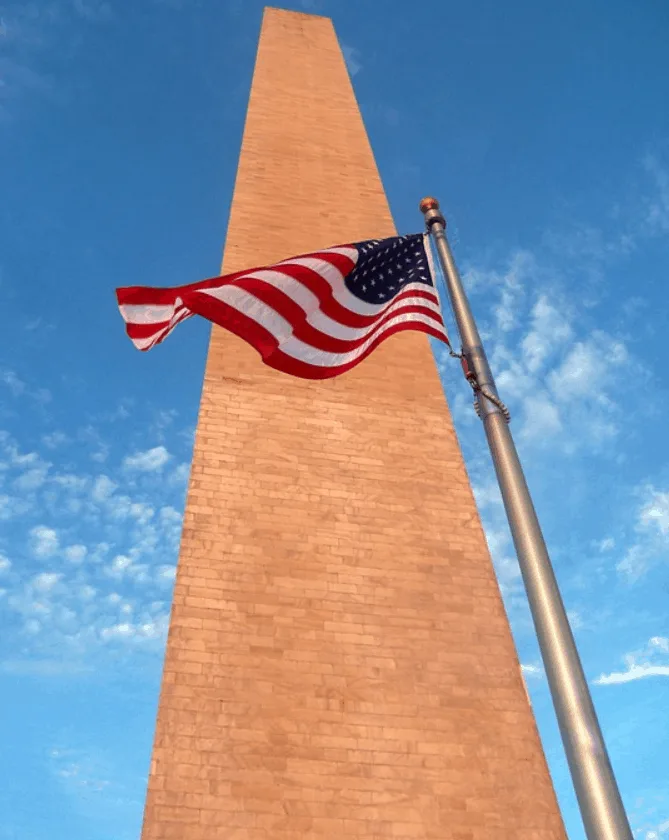 Washington Monument Flag