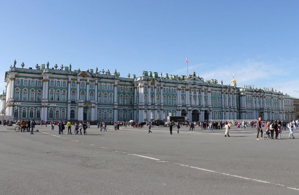 Winter palace palace square