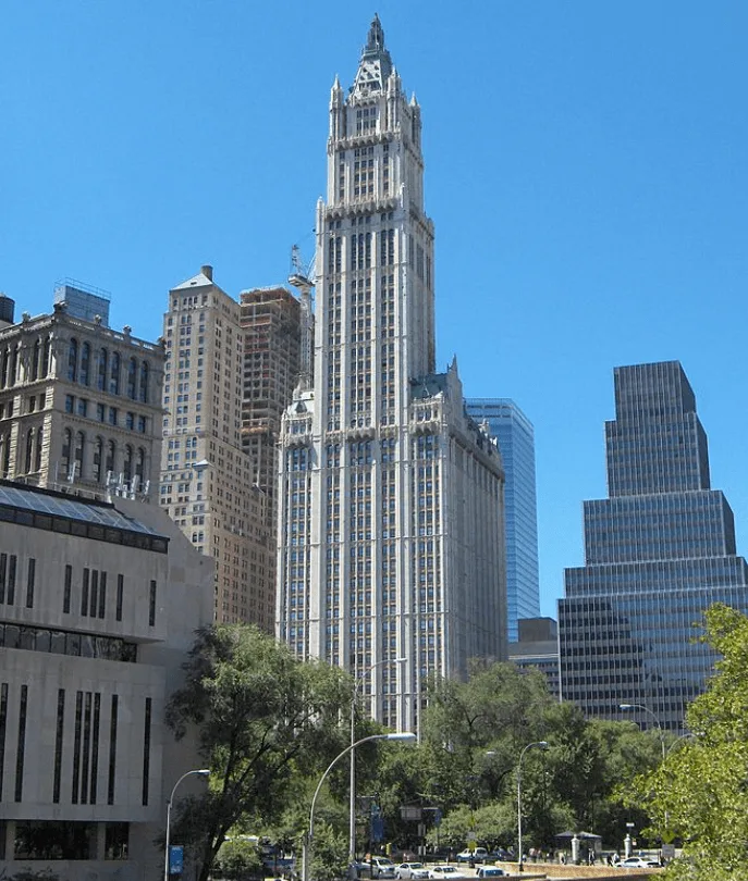 Woolworth Building most famous skyscrapers in New York
