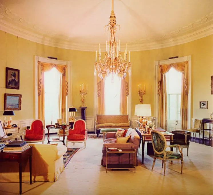 Yellow Room white house